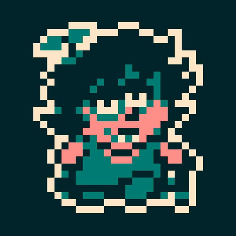 Samanthuel's pixel self-portrait