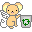 Kero from Cardcaptor Sakura empty recycle bin icon