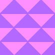 A simple purple geometric tile.